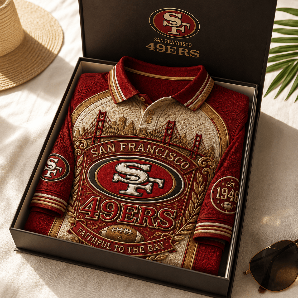 PREMIUM SF49 EMBOSS POLO SHIRT HQH