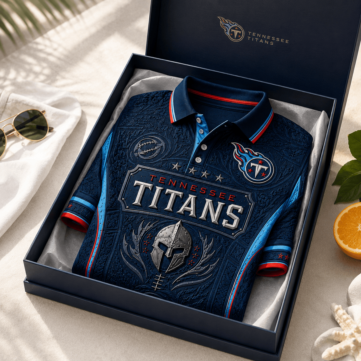 PREMIUM TNST EMBOSS POLO SHIRT NTVA