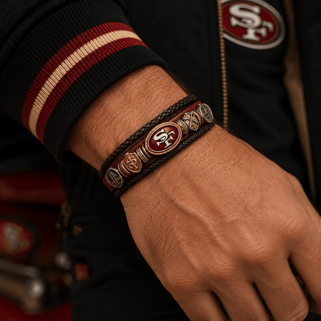 SF49 Braided Bracelet Set PDL